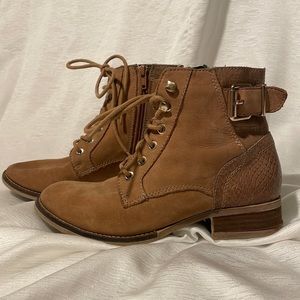 ALDO Suede and Leather booties!